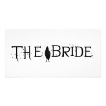 The Raven Bride Personalized Photo Card