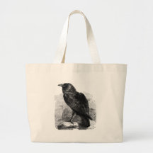 The Raven Canvas Bags