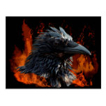 "The Raven Fire" Gifts Post Card