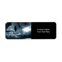 The Raven - Nevermore Sunbeams & Tree Blue Labels