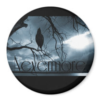 The Raven - Nevermore Sunbeams & Tree Blue