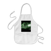 The Raven - Nevermore Sunbeams Tree - Green Apron