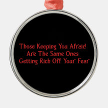 The Real Conspiracy Christmas Ornaments