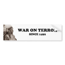 The Real War On Terror Bumper Stickers