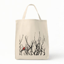 The Red Bird by Leslie Peppers Bag