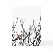 The Red Bird by Leslie Peppers Card