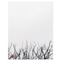 The Red Bird by Leslie Peppers Custom Letterhead