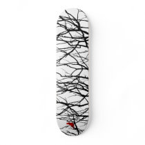 The Red Bird by Leslie Peppers Skate Decks