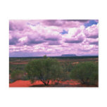 The Red Centre, Mount Conner in background, Austra Post Card