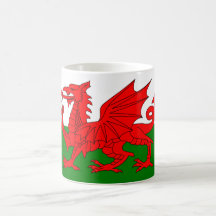 The Red Dragon [Flag of Wales] Coffee Mug