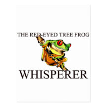 The Red-Eyed Tree Frog Whisperer Postcards