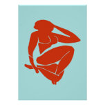 The Red Nude Personalized Invites