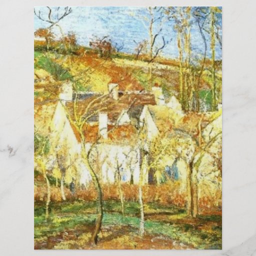 The Red Roofs, Corner of a Village Personalized Flyer