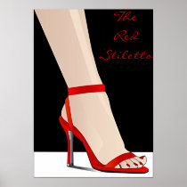The Red Stiletto Poster