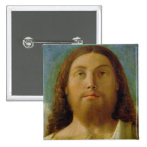 The Redeemer (oil on panel) Pin