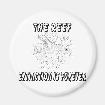 The Reef Fridge Magnet