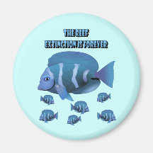 The Reef Refrigerator Magnet