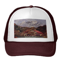 The Refuge By Courbet Gustave Mesh Hats