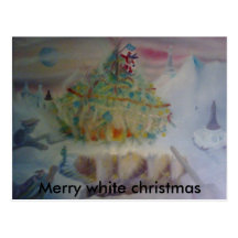 the regency's christmas, post card