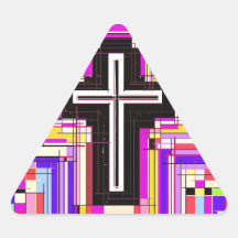 The Religious Christian Cross Stickers