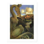The Reluctant Dragon, Maxfield Parrish postcards