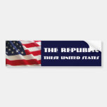 The Republic Bumper Sticker