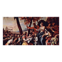 The Rescue Of The Moses Boy By Ricci Sebastiano Photo Greeting Card