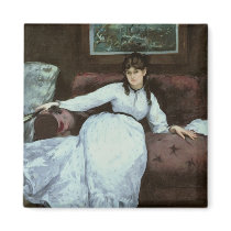 The Rest, portrait of Berthe Morisot magnets