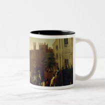 The Restoration of Charles II  at Whitehall mugs