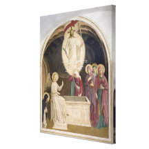 The Resurrection of Christ and the Pious Women at Stretched Canvas Print