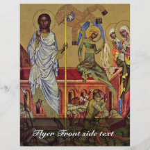 The Resurrection Of Christ By Meister Von Hohenfur Flyer Design