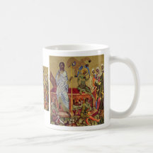 The Resurrection Of Christ By Meister Von Hohenfur Coffee Mugs