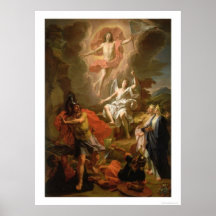 The Resurrection of Christ by Noel Coypel (1700) Posters