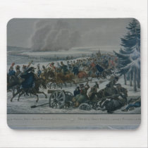 The retreat of the French army from Moscow Mouse Pads