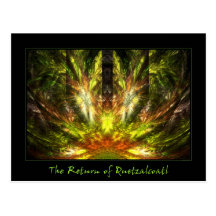The Return of Quetzalcoatl Post Cards