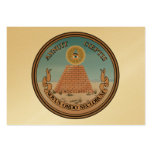 The Reverse Side (Obverse) Presidential Seal Business Card Templates