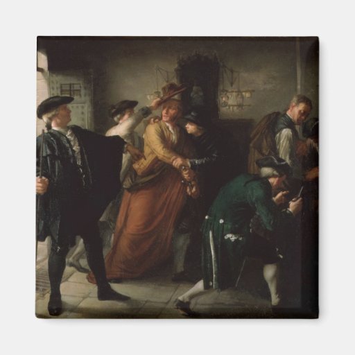 The Revolt of Esquilache Refrigerator Magnet