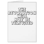 The Revolution Will Not Be Televised by Chillee Wi Greeting Cards