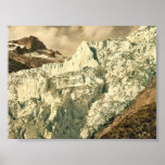 The Rhone Glacier, Valais, Alps of, Switzerland cl Poster