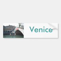 The Rialto Bridge,Venice Bumper Sticker