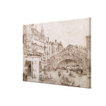 The Rialto Bridge, Venice Canvas Prints