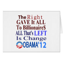 The Right Gave It All To Billionaires Greeting Card
