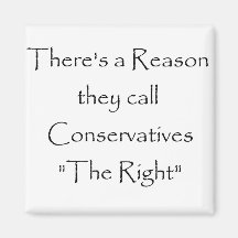 The Right Reason Refrigerator Magnet