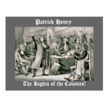 The Rights of the Colonies! Postcard