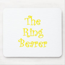 The Ring Bearer Mouse Pads