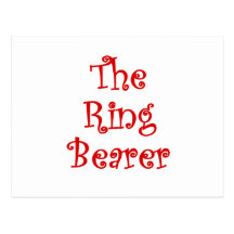 The Ring Bearer Post Card