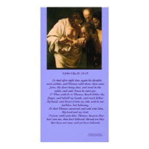 The Risen Christ Sees ApostleThomas-Photo Card