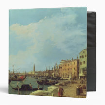 The Riva Degli Schiavoni, 1724-30 3 Ring Binders
