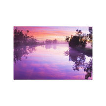 The River Canvass Print Gallery Wrapped Canvas