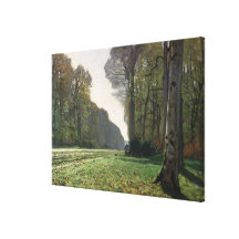 The Road to Bas-Breau, Fontainebleau , c.1865 Canvas Prints